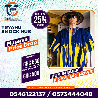 Affordable Batakari Online | Ghanaian Smocks Tryahu